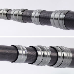 30ft 12 sections en fibre de carbone rouleau de peinture personnalisé tige d'extension outils de nettoyage de vitres accessoires pôle télescopique - Product Image 5
