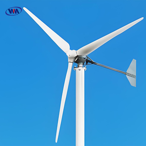 Cao giá cả cạnh tranh Solo Powered trục ngang ba-giai đoạn AC nam châm vĩnh cửu nhỏ tuabin gió 3000W 220V Máy phát điện - Product Image 1