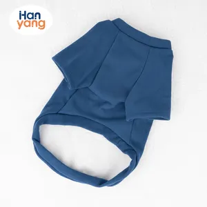 Vêtements personnalisés pour chiens de taille moyenne, vêtements pour chats, t-shirt respirant et doux, HanYang OEM