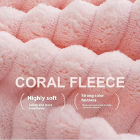 Ensemble de serviettes en coton côtelé doux, coffret cadeau de luxe pour la maison et la salle de bain, Nouvel An et Nouvel An chinois