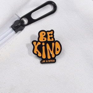 Sming Pins Citations Personnalisées Épingles En Émail <span class=keywords><strong>Phrase</strong></span> Drôle Positif Dire Classique Proverbes Texte Broche Revers Badge Bijoux Cadeau - Product Image 4