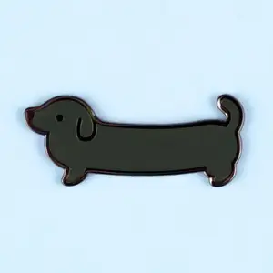 Customized Series Of Dachshund Cute Dogs Animal Factory Design You Own Pins Soft Hard Enamel Shirt Collar Lapel Pins For Hat