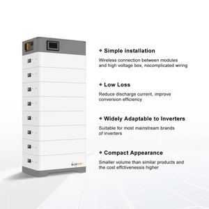 Batería Solar para el Hogar en Stock en la UE, 48V 100Ah 200Ah 300Ah, Apilable, de Alto Voltaje, LiFePO4, Comunicación CAN, Sistema de Almacenamiento de Energía de 15KWh - Product Image 1