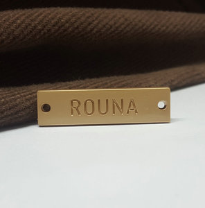 Etiquetas Metálicas <span class=keywords><strong>de</strong></span> Aleación <span class=keywords><strong>de</strong></span> Zinc con Descuento, Ecológicas, Fundidas a Presión, Etiquetas Privadas para Ropa Diaria, Bolsas <span class=keywords><strong>de</strong></span> Lona, Calzado Informal - Product Image 4