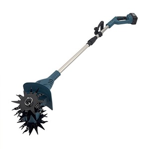 Microcultivador de Litio-Ion Portátil con Pantalla Digital Sin Escobillas, Máquina Agrícola <span class=keywords><strong>para</strong></span> Voltear la Tierra, Pequeña Azada Eléctrica <span class=keywords><strong>para</strong></span> Excavar - Product Image 4
