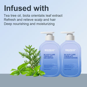 Champú y Acondicionador Sin Sulfatos de Marca Privada Riginas, Previenen la Caída del Cabello, Cuidado del Cuero Cabelludo, Champú y Acondicionador Terapéutico - Product Image 5