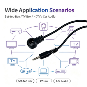 Cable IR IFA02 001, Cable Receptor IR Estéreo de 3.5mm, 2.7-5.5V, Señal Digital para TV Box, HDTV, Audio de Coche - Product Image 6