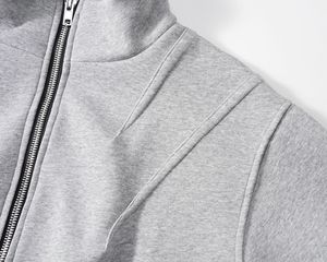 New Style High Street Y2k Clothing Outdoor Sport Warm Coat Men's Winter Hoodies Sweatshirts Zip Men's <strong>Mandarin</strong> <strong>Collar</strong> <strong>Jackets</strong> - Product Image 5