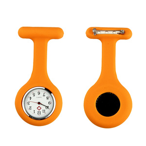 도매 파티 용품, 실리콘 포켓 시계, 포켓 케어 브로치, 파티 장식용 시계 - Product Image 1