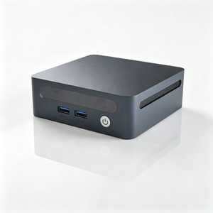 Intel Core I5 Mini PC Quad Core DDR4 SSD Dual Metal Case 15W Low Power Windows 11 Pro Business <strong>Desktop</strong> <strong>Computer</strong> - Product Image 1