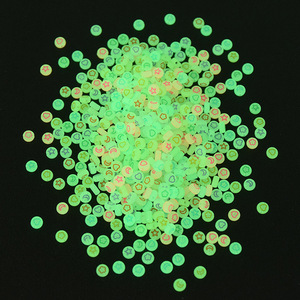 Perline Luminose con Iniziali dell'<span class=keywords><strong>Alfabeto</strong></span> per Creazione di Gioielli Fai-da-Te, Accessori in Acrilico con Lettere e Cuori Fluorescenti - Product Image 4