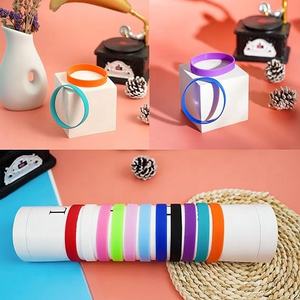 Pulsera de silicona personalizada para eventos, muñequeras, pulseras de silicona de goma con logotipo - Product Image 6