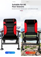Chaise-lit portable en alliage d'aluminium, design pliable multifonctionnel pour le camping, la pêche à la carpe