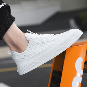 Zapatillas Deportivas Ligeras y Transpirables para Hombre, para Verano, para Skateboarding, a la Moda, Blancas, Talla Grande 46, Casuales - Product Image 4