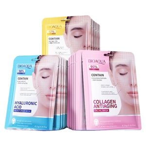 BIOAOUA Ácido Hialurónico Hidratante Iluminador Hidratante Mascarilla <span class=keywords><strong>Facial</strong></span> Auténtico Producto <span class=keywords><strong>PARA</strong></span> EL Cuidado DE LA Piel - Product Image 1
