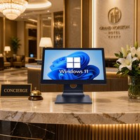 Sistema POS Plegable de 11.6 Pulgadas con Windows 11 Pro, Bisel Ultrafino, Android de Alta Velocidad con Wi-Fi 6 y Bluetooth 5.2, Diseño Compacto