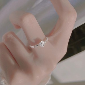 True Love Rose <b>Ring</b> for Women, Hot Selling New Style, Twisted Line Camellia Flower Index <b>Finger</b> <b>Ring</b> (TikTok Livestream) - Product Image 4