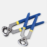 Ciseaux à vis pour le terrain, outils de réparation de chaussures, pince à écrous, pince à ongles à tête de serre-joint de 8 pouces