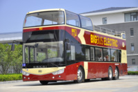 Bus de ville à double pont pour voyage fabriqué en chine Ankai tourisme 40 places