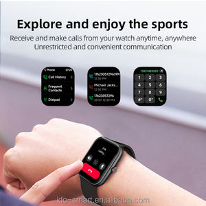 2025 IDW20 akıllı spor takip saati 1.91 inç ekran BT arayarak sağlık spor özellikleri yeni Reloj Inteligentes deri iOS - Product Image 5