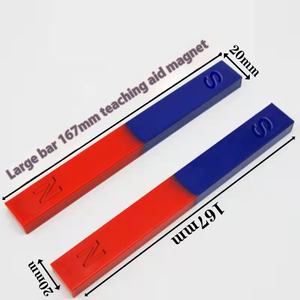 Kit d'expérimentation scientifique en physique de deuxième année <span class=keywords><strong>Aimant</strong></span> en fer à cheval en forme de U pour enfants <span class=keywords><strong>Aimant</strong></span> en ferrite à pôle <span class=keywords><strong>positif</strong></span> <span class=keywords><strong>négatif</strong></span> NS - Product Image 1