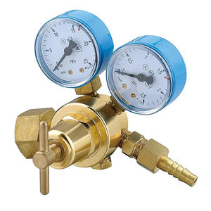 Régulateur de pression de dioxyde de carbone et de propane de style russe LGP G3/4 avec corps de vanne en cuivre et manomètre d'oxygène, conçu pour une meilleure performance - Product Image 1