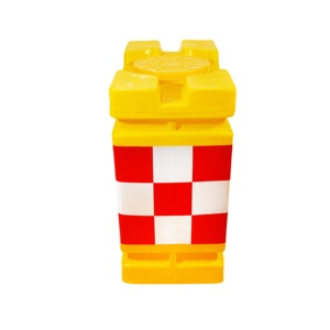 Barrera de tráfico de 90cm, Cubo de choque de seguridad, barrera de cojín de plástico, barrera de tráfico de seguridad llena de arenas de agua de tambor - Product Image 5
