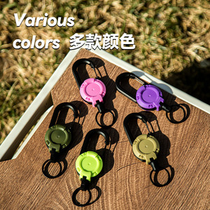 Diaohaha Gancho telescópico de alambre de acero con hebilla de ABS para pesca, senderismo, mochila y camping al aire libre - Product Image 2
