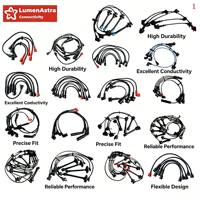 Nouveau jeu de fils de bougies d'allumage professionnels 9748G pour véhicules à moteur à combustion interne (pour Nissan)