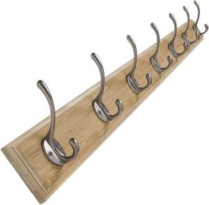Cintre <span class=keywords><strong>mural</strong></span> manteau de vêtements facile à installer et résistant à la corrosion durable pour manteau clés serviettes chapeau <span class=keywords><strong>support</strong></span> de rangement - Product Image 5