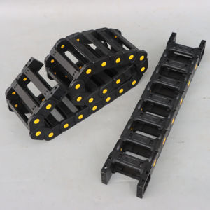 โซ่ลากเครื่องมือเครื่องจักรโซ่ถังแบบสะพานรางสายเคเบิลพลาสติกเสริมโซ่ส่งของเครื่องแกะสลัก - Product Image 1