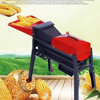 Nouveau modèle de batteuse à maïs électrique entièrement automatique, petite taille, haute efficacité, usage agricole, 220V, garantie 18kg