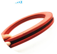 Accessoires d'impression et de teinture de l'industrie textile Bague d'étanchéité en forme de T en silicone pour machine à cuve de teinture
