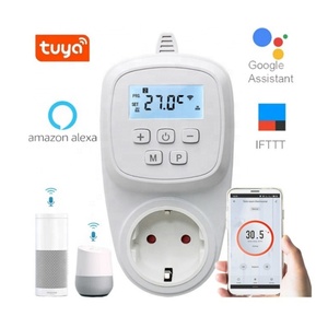 Sistema de Calefacción por Suelo Radiante Telin AC209-<span class=keywords><strong>WIFI</strong></span>, <span class=keywords><strong>Termostato</strong></span> Enchufable Inteligente Digital, Infrarrojo Lejano, para Salas de Sauna, <span class=keywords><strong>Termostato</strong></span> <span class=keywords><strong>Wifi</strong></span> Enchufable - Product Image 1