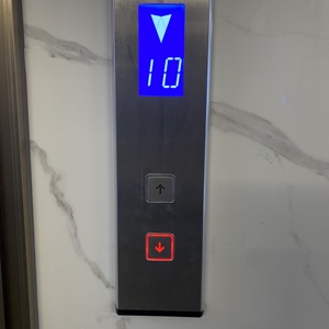 Rétroéclairage LED robuste pour ascenseur, matériau optique ignifuge en polycarbonate 200x300mm pour ascenseurs en zones à fort trafic Rina Tech - Product Image 1