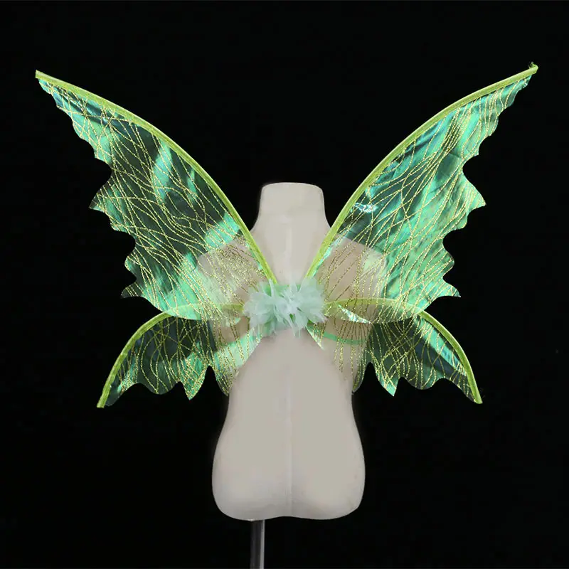 Ailes d'ange pour adultes, fête filles femmes ailes de papillon pour Cosplay Performance accessoires Photo