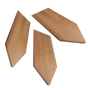 <span class=keywords><strong>Tegole</strong></span> in Legno di Cedro Rosso Canadese Essiccate in Forno, Resistenti alle Intemperie, per Pareti Esterne e Tetti - Product Image 4