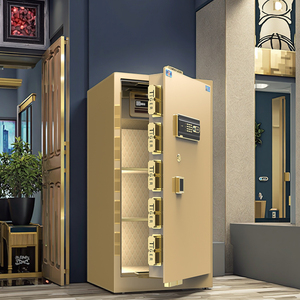 Kim loại thông minh lớn an toàn tủ điện tử kỹ thuật số an toàn hộp an toàn đồ trang sức thông minh Locker két - Product Image 4