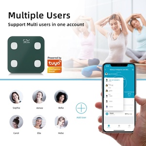 Intelligent Easy Home Smart Elektronisches Wiegen Fett Körper Smart Tuya Scale 13 Schlüssel körper daten - Product Image 3