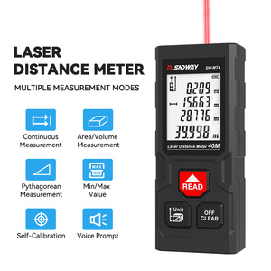 Promotion SNDWAY Prix d'usine Télémètre laser rouge portatif 630-670nm 40m pour la construction - Product Image 2