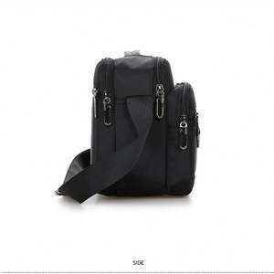 Sac Messager Portable Vintage Imperméable à Fermeture Éclair pour Homme avec Sangle de Mode pour Bandoulière et Utilisation Simple à Bandoulière - Product Image 5