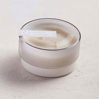 Bougie parfumée Maison Berger Voyager, pot en verre bleu profond
