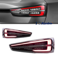 Conjunto de Luces Traseras para Audi Q3 2013-2018, Lámpara Trasera LED Modificada, Luz de Freno, Señal de Giro Secuencial, Repuestos Automotrices