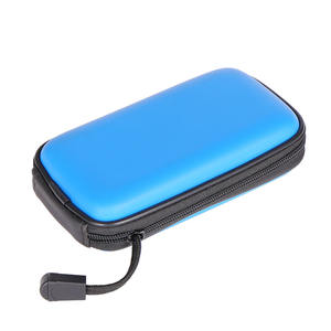 Custom PU <strong>Hard</strong> <strong>Disk</strong> Protective Case Waterproof EVA Pouch HDD Box Enclosure Portable SSD Storage <strong>Bag</strong> with Power Bank Feature - Product Image 1