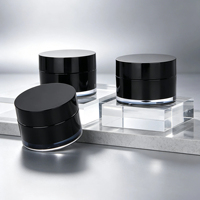 Gobelets vides personnalisés OEM/ODM 15g 30g 50g pour gel de construction, pots de gel pour vernis à ongles, vente en gros d'usine, contenants cosmétiques en acrylique