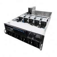 ESC8000A-E13 4U Rackmount GPU Server Dual Socket 8 Dual Slot GPU 24 DIMM DDR5 PCIe 5.0 untuk Pelatihan AI Deep Learning HPC