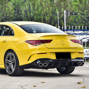 Pour Mercedes Benz CLA-Class C118 CLA180 200 260 2020+ Kit carrosserie Aileron de coffre arrière Spoiler arrière Accessoires auto - Product Image 4