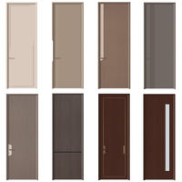 Porte en WPC de haute qualité, porte en bois-plastique, porte résistante à l'humidité, pour hôpital, école, appartement, produit très vendu en Arabie Saoudite
