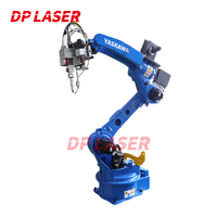 Bras robotisé automatique Yaskawa à 6 axes, machine de soudage au laser à fibres pour pièces automobiles en acier inoxydable