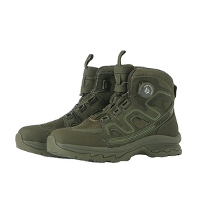 DFE06 ESDY Men's Leather Tactical <b>Boots</b> for Summer Waterproof Flexible Features for Autumn Outdoor Training and <b>Hiking</b> - Product Image 2